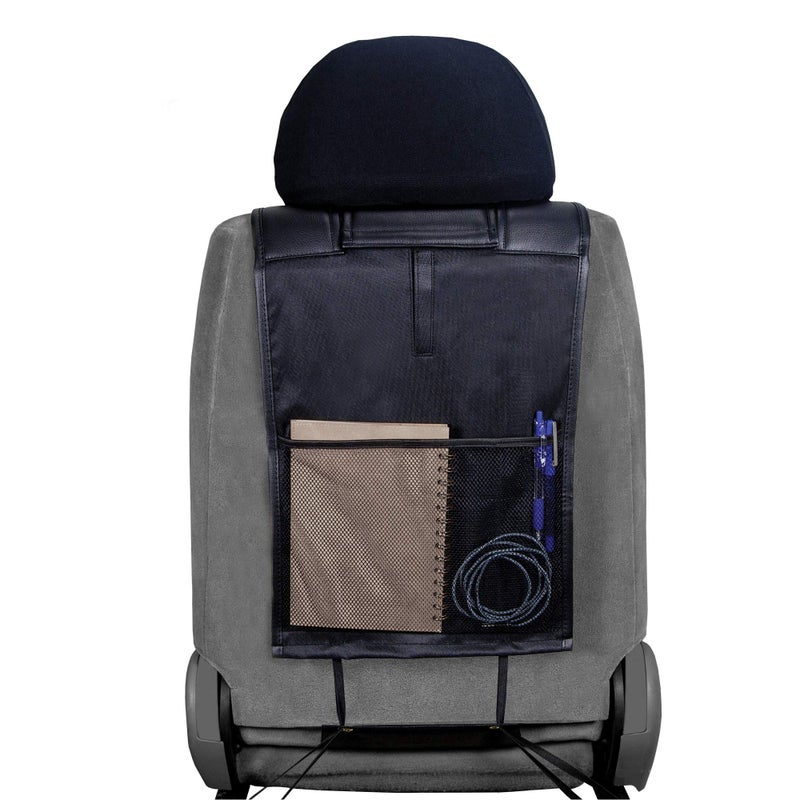 Plasticolor One Pair 008624R25 Seat Covers RAM Gray Embrodired Logo 3 Piece Sideless Premium Car Truck or SUV Seatcover with Cargo Pocket - Image 3